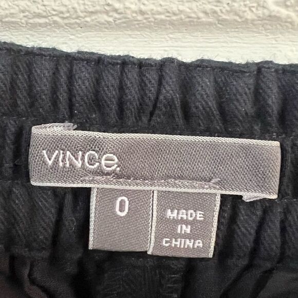 Vince Navy Crepe Jogger Pant Size 0 - Picture 4 of 6